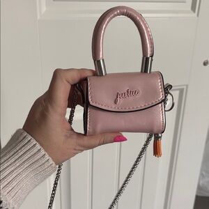 Justice Mini Or Microbag Crossbody Purse